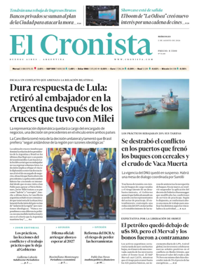 Cover of El Cronista