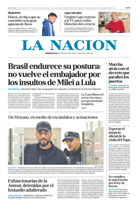 Cover of La Nacion