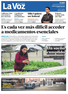 Cover of La Voz del Interior