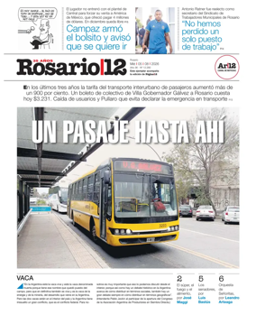 Cover of Pagina 12-Rosario 12