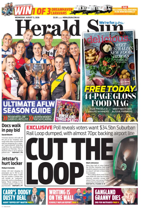 Cover of Herald Sun