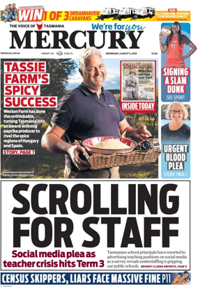 Cover of Mercury (Hobart)