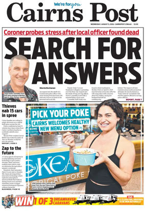 Cover of The Cairns Post