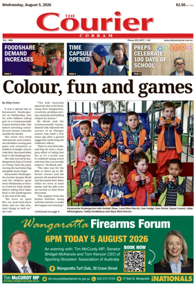 Cover of The Cobram Courier