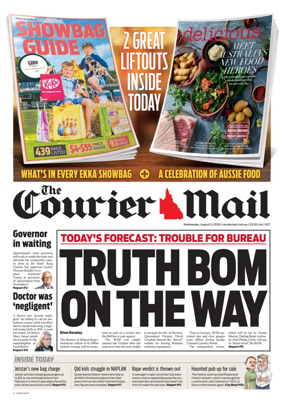 Cover of The Courier-Mail