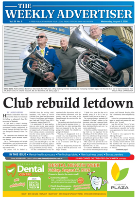 Cover of The Weekly Advertiser Horsham