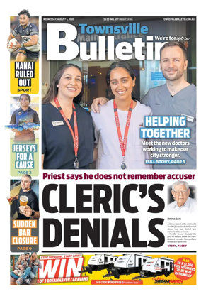 Cover of Townsville Bulletin