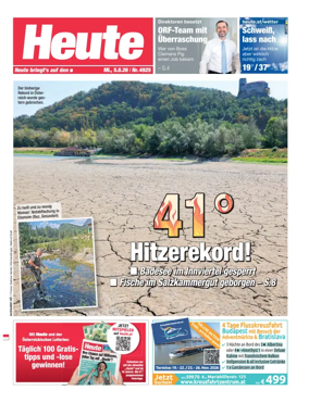 Cover of Heute - Oberosterreich Ausgabe