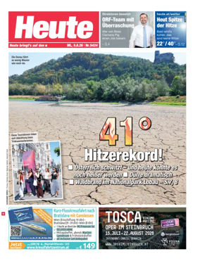 Cover of Heute - Wien Ausgabe