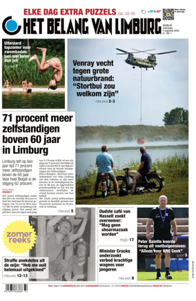 Cover of Het Belang van Limburg