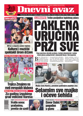 Cover of Dnevni avaz