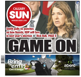 Cover of Calgary Sun