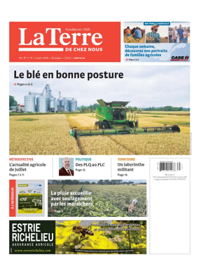 Cover of La Terre de chez nous