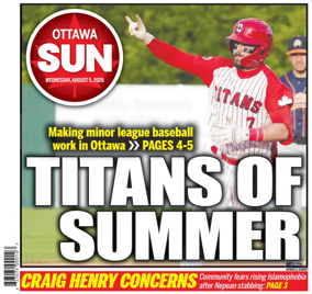 Cover of Ottawa Sun