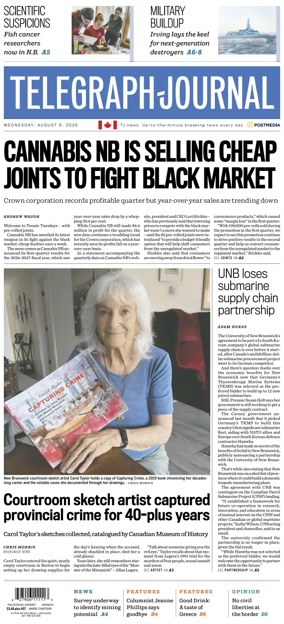 Cover of Telegraph-Journal