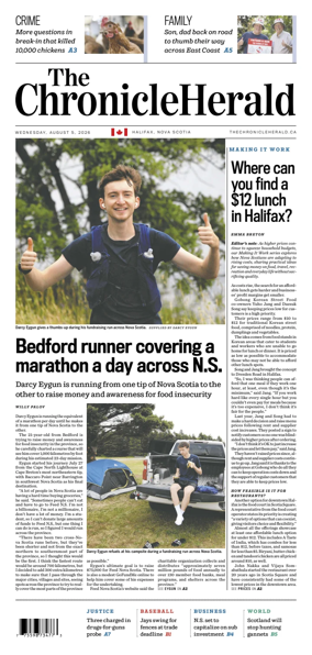 Cover of The Chronicle Herald (Provincial)