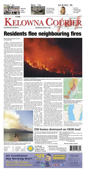 Cover of The Daily Courier