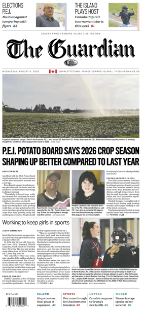 Cover of The Guardian (Charlottetown)