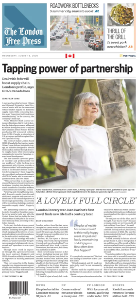 Cover of The London Free Press