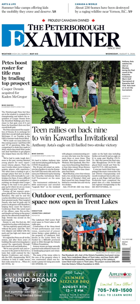 Cover of The Peterborough Examiner