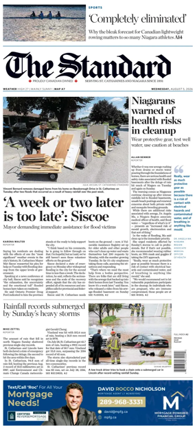 Cover of The Standard (St. Catharines)