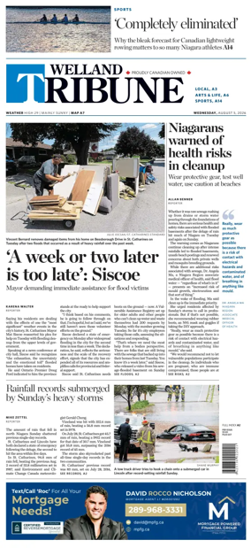 Cover of The Welland Tribune