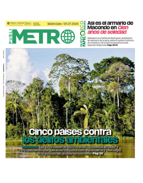 Cover of Publimetro Colombia