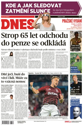 Cover of MF DNES