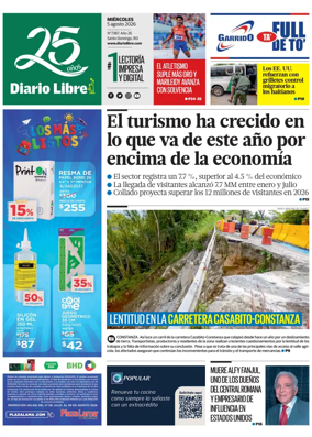 Cover of Diario Libre (Republica Dominicana)