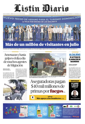 Cover of Listin Diario