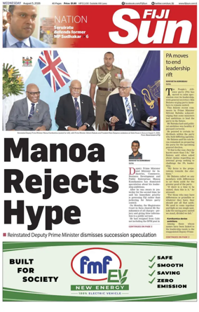 Cover of Fiji Sun
