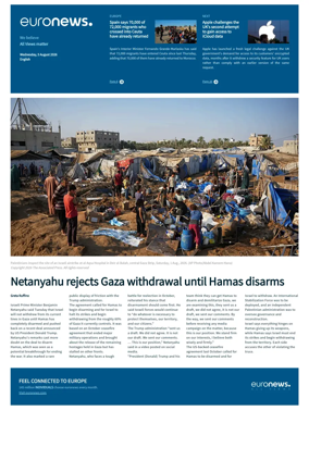 Cover of EuroNews (English Edition)