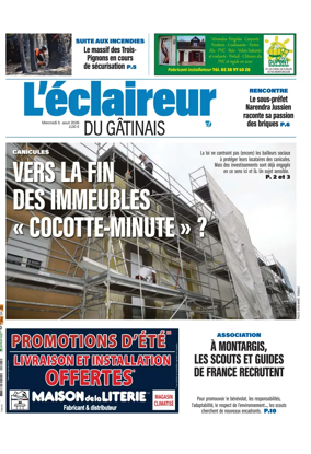 Cover of L'Eclaireur du Gatinais
