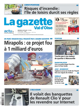 Cover of La Gazette Val d'Oise