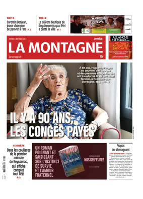 Cover of La Montagne (Correze)