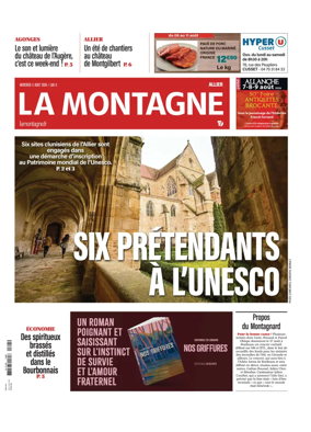 Cover of La Montagne (Vichy)