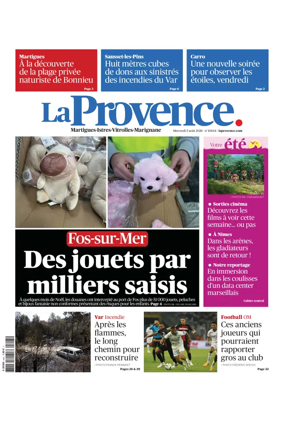 Cover of La Provence Martigues-Istres-Vitrolles-Marignane