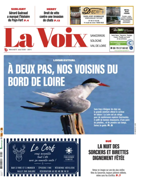 Cover of La Voix du Sancerrois