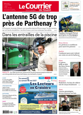 Cover of Le Courrier de l’Ouest (Deux-Sevres)