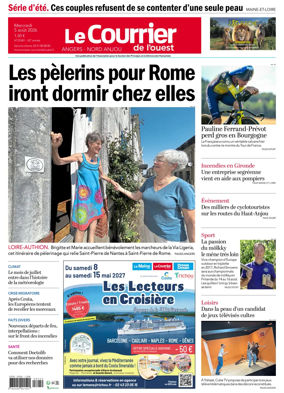 Cover of Le Courrier de l’Ouest (Nord Anjou)