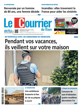 Cover of Le Courrier de l'Eure