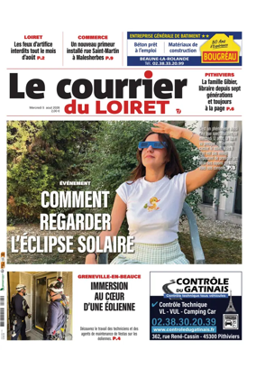 Cover of Le Courrier du Loiret
