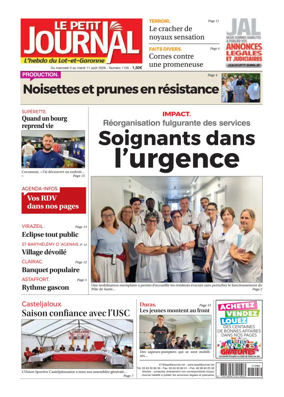 Cover of Le Petit Journal - L'hebdo du Lot-et-Garonne