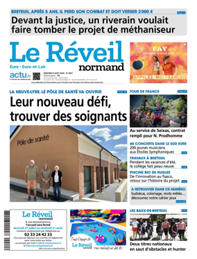 Cover of Le Reveil Normand (Eure / Eure-et-Loir)