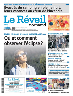 Cover of Le Reveil Normand (Orne)