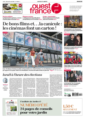 Cover of Ouest France (Manche)