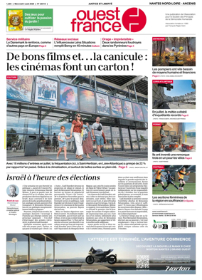 Cover of Ouest France (Nantes Nord-Loire - Ancenis)