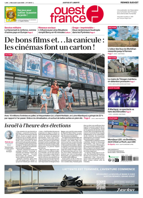 Cover of Ouest-France (Rennes Sud-Est)