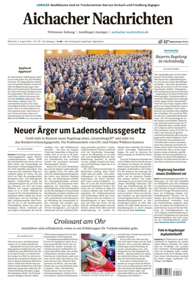 Cover of Aichacher Nachrichten