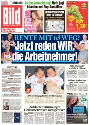 Cover of BILD Frankfurt